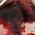 thumbnail image 4 of The Vampire Diaries Blanket, 50"x60" Love Sucks Woven Tapestry Cotton Blend Fringed Throw Blanket, 4 of 6