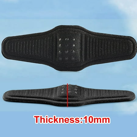 

2/104PCS High Heel Heel Pads Sneaker Heel Sticker Adjustable Size Antiwear Feet Pad Cushion Heel Protector Heel Back Sticker 10PCS-Black-10mm