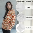 thumbnail image 6 of FOR U DESIGNS Maple Leaf Thanksgiving Pullover Hoodies for Women Oversized Sweatshirts for Women Loose Fit Size M Ladies Lightweight Pullover Hoodie Sweatshirt Winter, 6 of 7