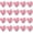Pink, variant on 22Pcs Fridge Magnets,Cute Love Heart Decorative Magnets, Refrigerator Magnets for Whiteboard Cabinet Locker,Strong Holding Power,Rose red