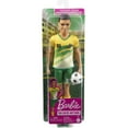 thumbnail image 7 of Barbie Soccer Ken Doll Dressed in Cleats, Colorful #21 Uniform & Tall Socks with Short Cropped Hair, 7 of 7