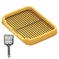 thumbnail image 4 of DOLITY Dog Toilet Keep Paws and Floors Clean Removable Mesh Grids Indoor Potty Tray Yellow, 4 of 9