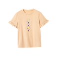 thumbnail image 4 of Camiseta de mujer Trajes de verano Camiseta casual con cuello redondo para senderismo Compras Oficina L, 4 of 7