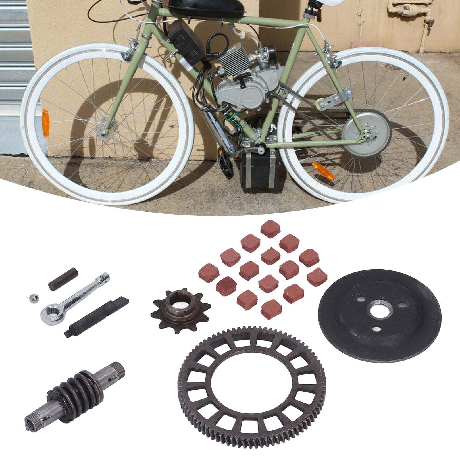 Clutch Shaft Gear Kit Metal Alloy Drive Chain Shaft Lever Rod Ball