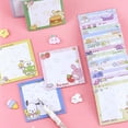 thumbnail image 2 of Notas Adhesivas Sanrio, Pachacco, Hello Kitty, My Melody, Kuromi, Bloc de notas, pegatinas diarias para hacer lista, papel de notas, 4 unids/lote por bolsa, 2 of 4