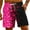 J, variant on Stamzod Mens Shorts Elastic Waist Quick-Drying Sports Surfing Short Flame Digital Print Plus Size Seaside Vacation Beach Shorts