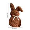 thumbnail image 2 of Mini 6-inch Easter Cute Bunny Pillow Plush, Super Soft Rabbit Toy Cushion for Sofa Bed, Cozy Cotton Stuffed Bunny Doll for Spring Home Decor, Kids Comfort Pillow Gift, 2 of 6