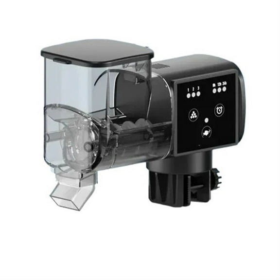Aquarium Fishs Tank Feeder Intelligent Automatic Feeder Digital Timing Control Fish Feeding Aquarium Automatic Fish Feeder ,Large Capacity