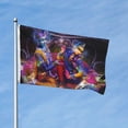 thumbnail image 3 of India Mythology Krishna Flag 3x5 Ft Outdoor Indoor With Grommet Garden Yard Banner Decorative Sign, 3 of 6