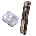 thumbnail image 1 of Paper Binder Clips, Desktop Stapler for office Document Accessories,1 Clam Clip Dispenser and A Box of Supplementary Clips (50), Home & Kitchen Product, 1 of 1