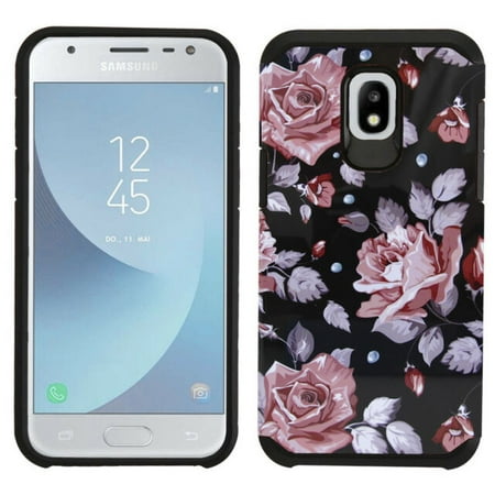 ~ VALUE PACK~ for 5.5" Samsung Galaxy J7 2018 Aero Top Crown Aura Refin Eon Star Case Slim Hybrid Dual Layer HEARTDESIGN
