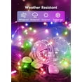thumbnail image 3 of USB Fairy Lights Plug in, 33 ft 100 LED Twinkle String Lights with Remote and Timer, Waterproof 8 Modes Starry Lights for Indoor Wreath DIY Party Wedding Christmas Decoration, Multicolor, 3 of 18