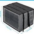 thumbnail image 5 of Chamoist Full Mesh Central Air Conditioner Cover, Mesh Window Air Conditioner Cover Outdoor, Support Window AC Unit Work Use for Outside Insulation Black Dust-Proof Waterproof Outdoor Protection, 5 of 6