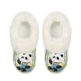 thumbnail image 2 of POLERO Womens Slippers Cartoon Panda Print Winter House Slippers for Women Men Thick Sole Indooor Bedroom Shoes Cozy Gifts, Size 9-10, 2 of 7