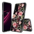 thumbnail image 3 of For Samsung Galaxy S24+ /S24 Plus Floral Patterns Design Transparent TPU Silicone Shock Absorption Bumper Hard Back Phone Case Cover by Xpression - Flowers & Butterfly, 3 of 9