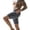 A, variant on Men's Summer High Waist Tight Gym Pants Elastic Leggings Basketball Side Pocket Tights Workout Bottoms B M