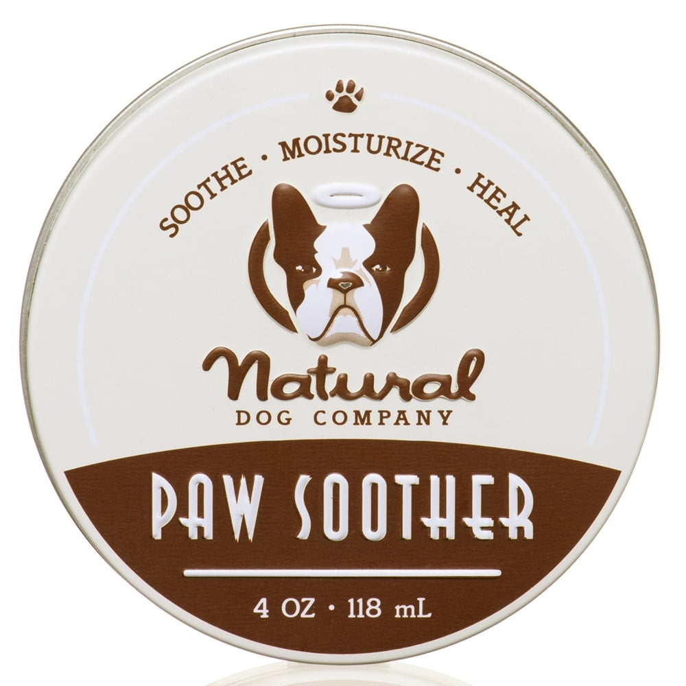 Natural Dog Company Paw Soother, Heals Dry, Cracked, Irritated Dog Paw