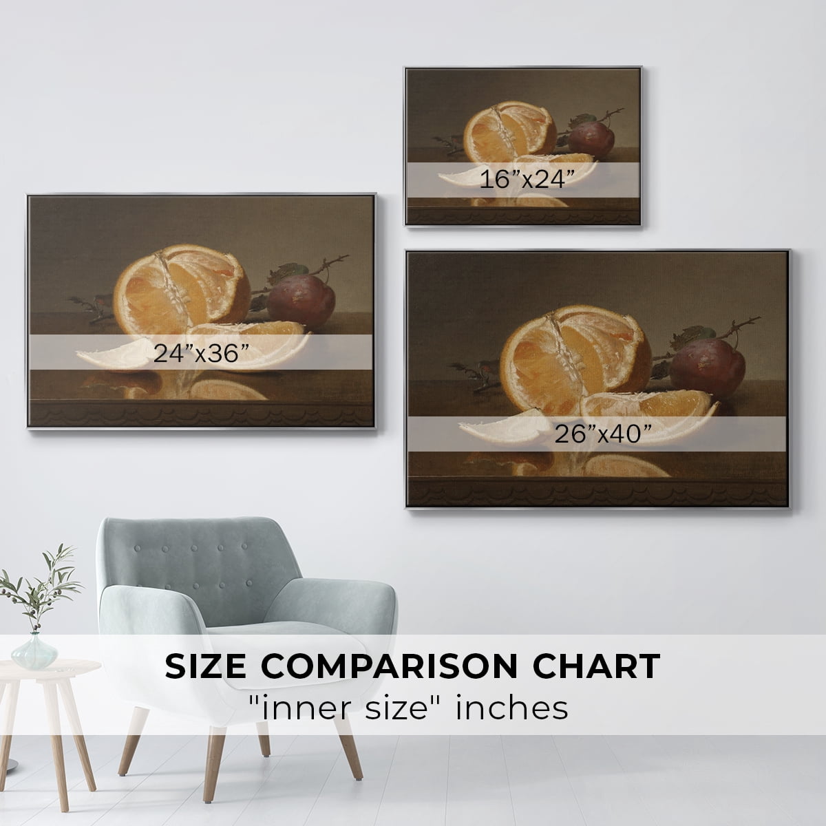 Vintage Botanical Print-LXXVII By Wexford Home Framed in Silver Wood Gallery Wrapped Canvas 27 in. x 41 in.
