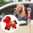 thumbnail image 4 of Orangide 2026 Year of The Horse Chinese New Year Ornaments Cute House Plush Mascot Home Decor Gifts Indoor Outdoor Hanging Ornament for Car, Bag, Holiday (Red), 4 of 7