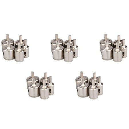 

25Pcs Diamond Tile Drill Bit Bits Set Granite Cutting