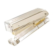 Standard Stapler Stationery Gift for Desktop Stapler Standard Stapler Powered Stapler Home School Office Student Teacher Gold