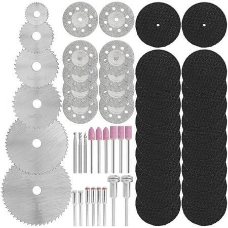 

Morima 53Pcs Cutting Wheel Set Heavy Duty Cutting Disc Kit Sharp Circular Saw Blade Set Professional Rotary Tool Accessories wi