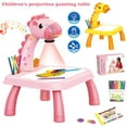 thumbnail image 1 of Drawing Projector 3+ Years Old Kids Trace and Draw Projector Toy with Music and Light Mode Projector Sketcher Desk Battery Operated Drawing Board for Christmas Gift, 1 of 7