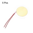 thumbnail image 4 of Uxcell 5Pcs Piezoelectric Discs 35mm Acoustic Pickup Transducer Microphones Trigger Buzzer Drum Guitar with 49MM Film, 4 of 6