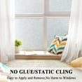 Privacy Window Film Decorative Glass Door Film Static Cling Window