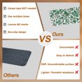thumbnail image 4 of Sage Green Floral Stair Treads Non Slip for Steps Botanical Farmhouse Nature 7 Pcs Reusable Adhesive Stair Runner Mats for Dogs Elders Carpet Treads Rugs for Staircase 8x30 In, 4 of 9