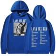 thumbnail image 1 of Lana Del Rey Ldr Sweat à Capuche Graphique pour Hommes et Femmes, Mode Harajuku, Sweat à Capuche Surdimensionné-SinKeeU, 1 of 4