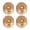 Golden white letters, variant on Yammee 4Pcs Bass Knobs Guitar Knobs Potentiometer Jazzes Knobs Concentric Knobs Bass Effect Button Knobs Control Turning Knobs