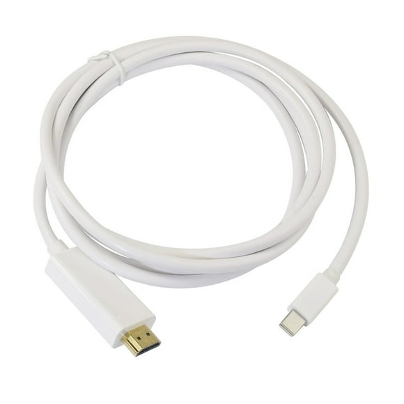 6 feet Display Port Thunderbolt DP To HDMI Adapter Cable for Apple for Macbook Pro Air