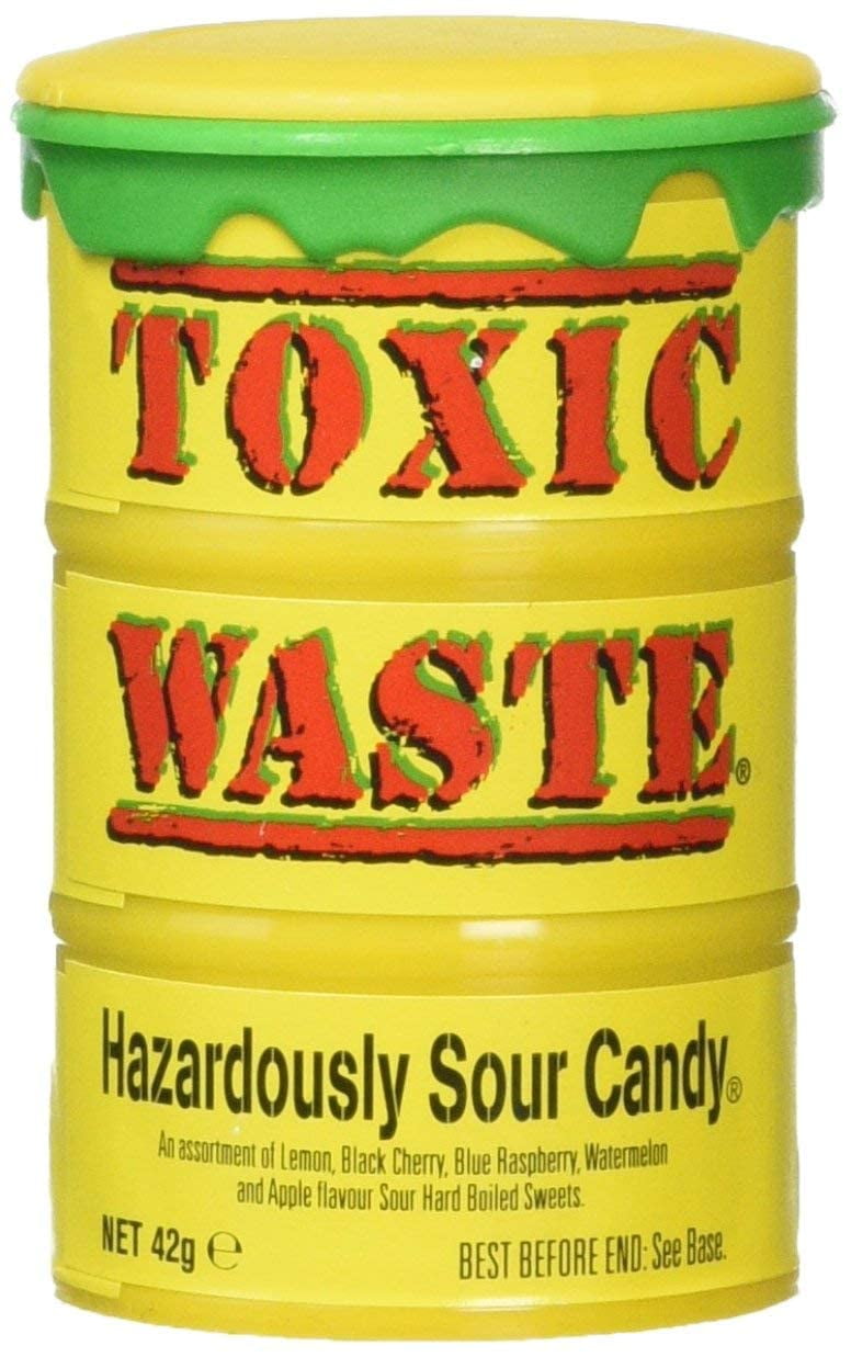 Welcome to Toxic Waste Hazardously Sour Candy