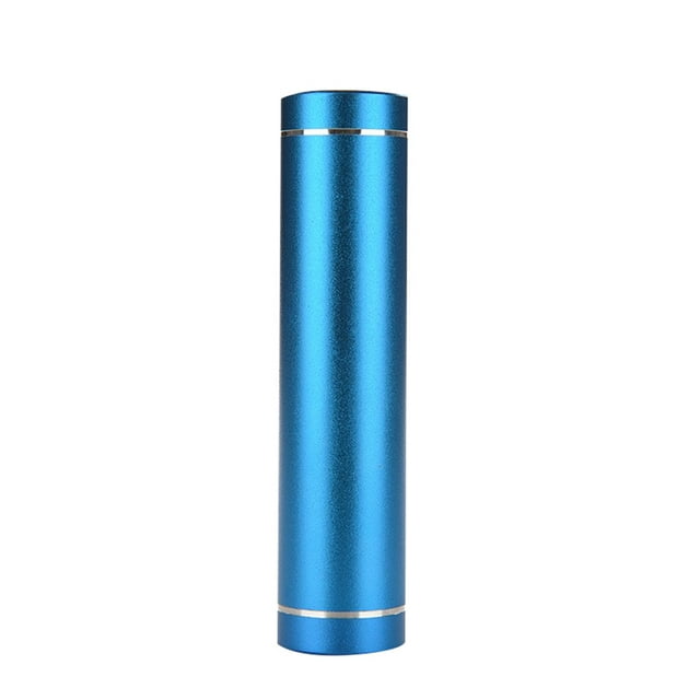 Aluminum Cylindrical Mini Battery Bank Power Back Case Cellphone 18650 Battery Backup Charger DIY Box