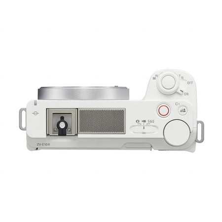 Sony - Alpha ZVE10 II: APS-C Content Creators’ Camera Kit - White
