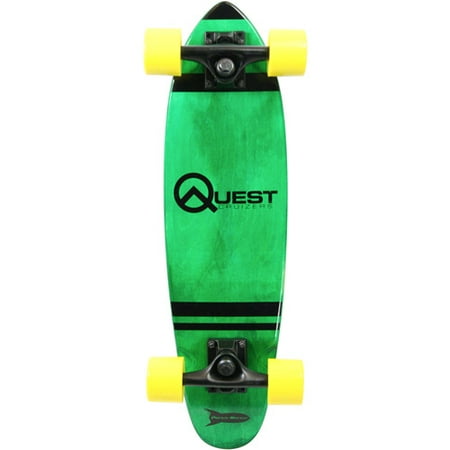 Quest Rockit Pockit 24" Cruizer Board, Green