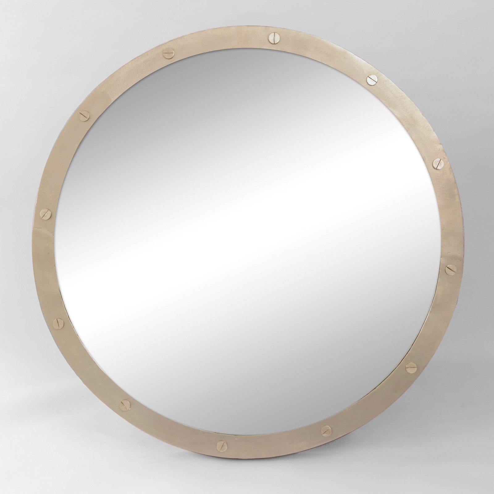 Ren Wil Hudson Round Wall Mirror 36 Diam In Com