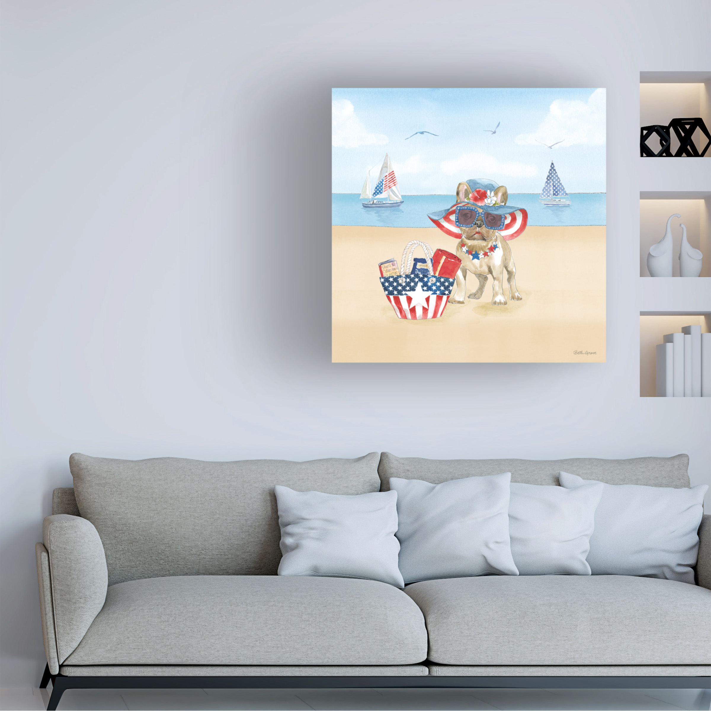Katie Pertiet 'Garden District IV' Canvas Art