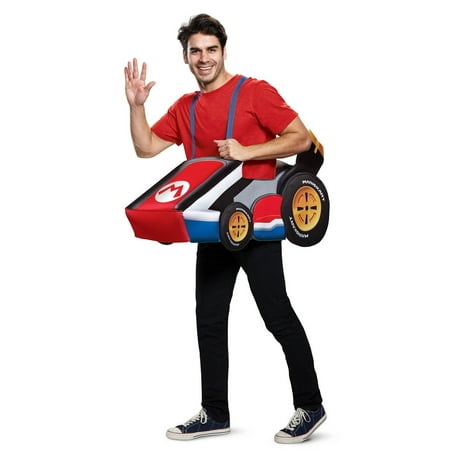 Super Mario Bros. Mario Kart Adult Halloween Costume