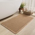 thumbnail image 1 of Alfombra De Ba&ntilde;o Tejida Con Forma De Gofre,La Alfombra De Piso Con Dise&ntilde;o De Gofre Bohemio Es Antideslizante Y Muy Absorbente,Lavable a M&aacute;quina,Apto Para Ba&ntilde, 1 of 9