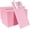 Pink, variant on Terracotta Disposable Napkins with Built-in Flatware Pocket, Linen Feel Prefolded Dinner Napkins for Weddings, Parties, Thanksgiving, Evening Events, 100 Pack