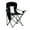 Black, variant on Mesh Folding Camping Chairs For Adults Black Oversized Portable Outdoor Chairs, Weight Capacity 375lbs, With Cup Holder, Storage Pocket, Carry Bag