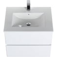 thumbnail image 4 of Blossom Assisi 24" Bathroom Vanity w/ Ceramic Sink | Glossy White | Basin | Floating Vanity Storage, 4 of 8
