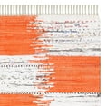 thumbnail image 5 of SAFAVIEH Montauk Eglantine Checkered Cotton Area Rug, Orange/Multi, 3' x 5', 5 of 6