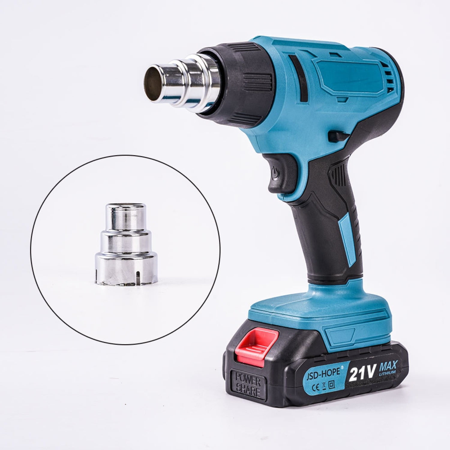 Portable Heat Gun, High-Power Industrial Hot Air Blower for Shrink Wrapping