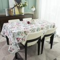 thumbnail image 6 of Flyspped Waterproof Wildflower Floral Print Tablecloth Rectangle Table Cloth for Dinning Room 60 Inch by 84 Inch, 6 of 6