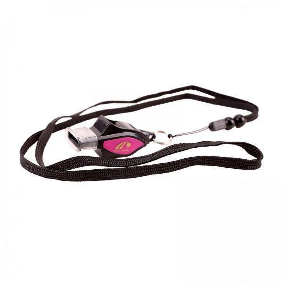 Wswqop 2X Sports Whistles with Lanyard Loud for Coaches Football Volleyball Pink