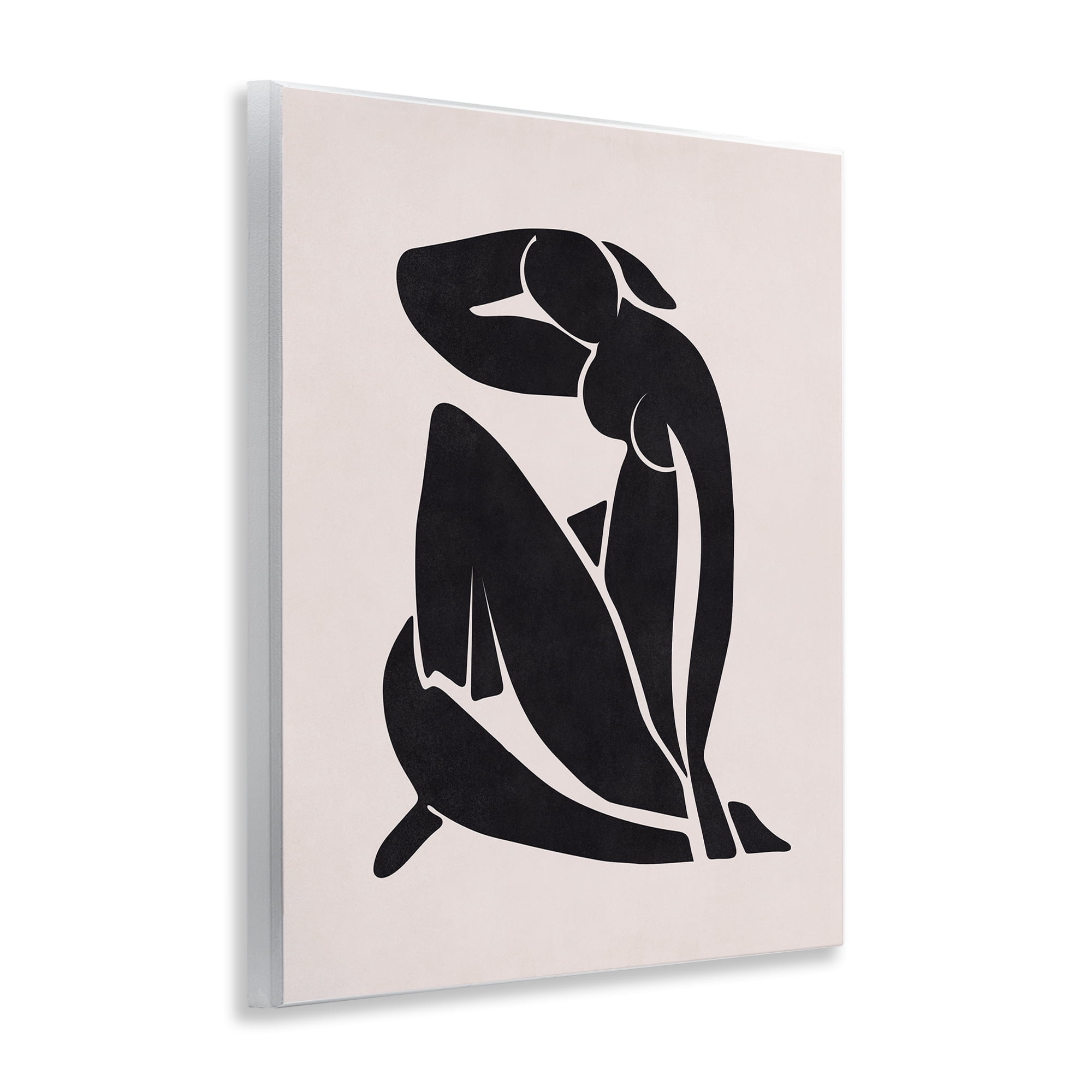 Stupell Industries Midcentury Boho Figure People Painting Unframed Art Print Wall Art, 11 x 14