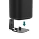 thumbnail image 2 of Soporte de Metal para Altavoces Montado en la Pared para Sonos One SL ¡Diseño Ahorrador de Espacio!, 2 of 10
